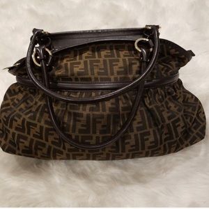 Authentic Fendi Zucca Shoulder bag